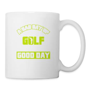 Bad Day of Golf - Tasse - Weiß - Rechts