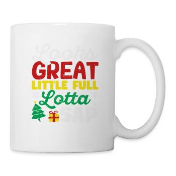 Looks great Small Full Lotta Sap Christmas - Mug - white - Right