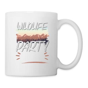 Wildlife Party Crew - Tasse - Weiß - Rechts