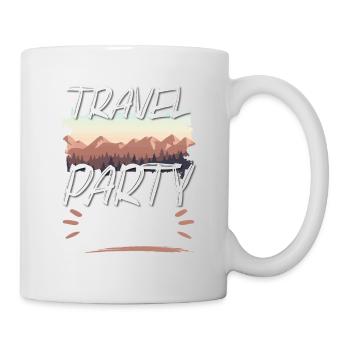 Travel Party Crew - Mug - white - Right