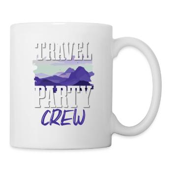Travel Party Crew - Tasse - Weiß - Rechts