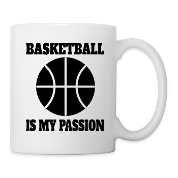 Club de basket-ball Amateurs de basket-ball Joueurs de basket-ball - Mug blanc - blanc - Droite