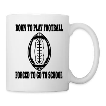 Entraîneur de football américain Fan de football américain - Mug blanc - blanc - Droite