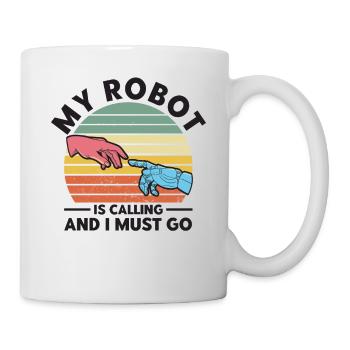 Engineer Teacher Robotics Technology Gift - Mug - white - Right
