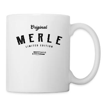 Merle Limited Edition - Tasse - Weiß - Rechts