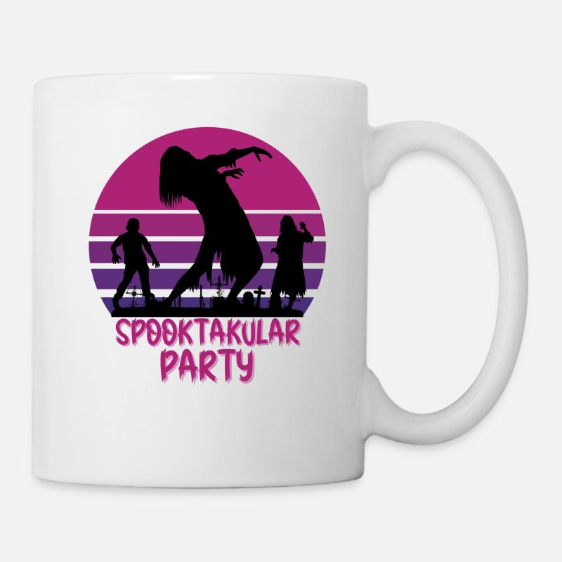 Fête spooktakular - Mug blanc - blanc