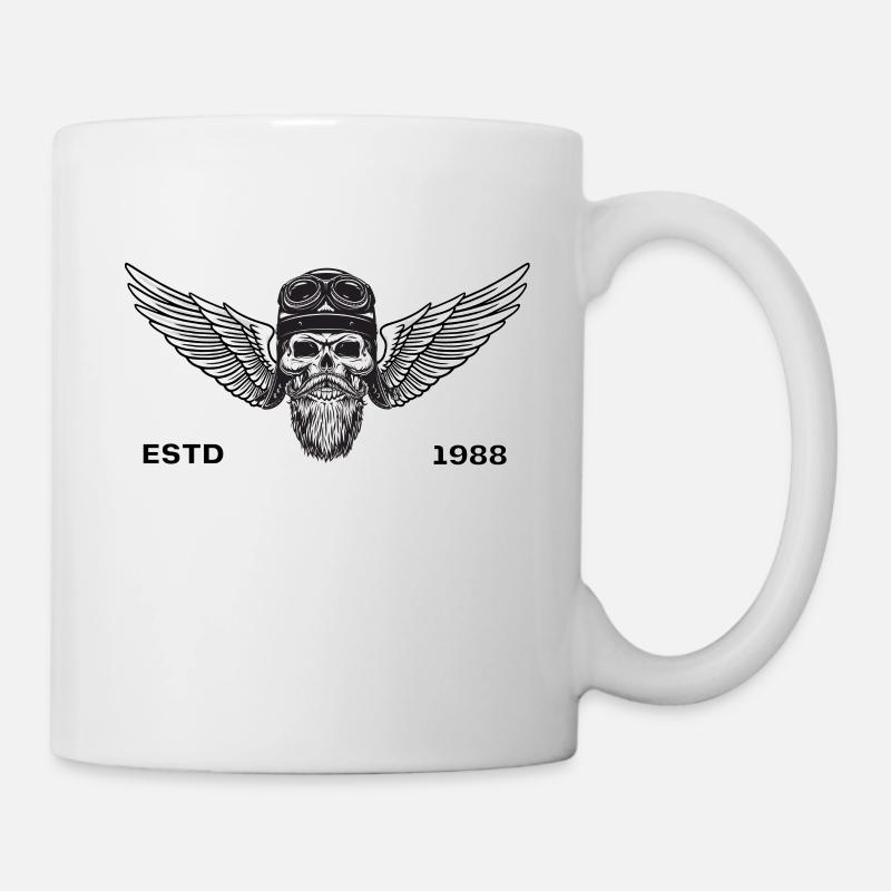 Two Wheels move the soul - Tasse - Weiß