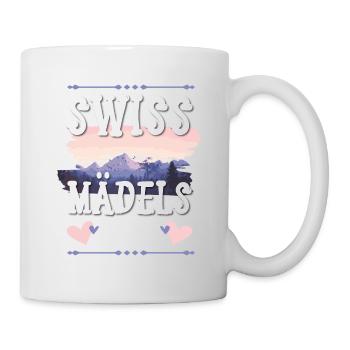 Swiss Mädels Tour - Tasse - Weiß - Rechts