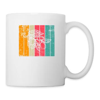 Olive food oil Retro Vegetarian Gift idea - Mug - white - Right