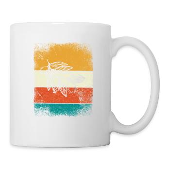 Olive food oil Retro Vegetarian Gift idea - Mug - white - Right