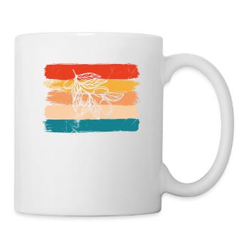 Olive food oil Retro Vegetarian Gift idea - Mug - white - Right