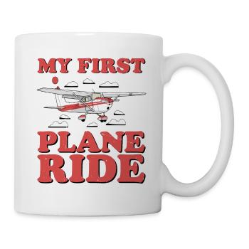 My First Plane Ride 50 - Mug - white - Right