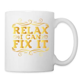 Relax I Can Fix It 9 - Mug - white - Right
