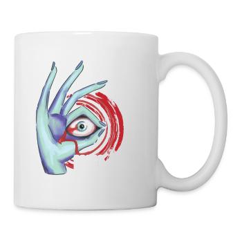 Seeing Eye Human 13 - Tasse - Weiß - Rechts