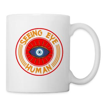 Seeing Eye Human 12 - Tasse - Weiß - Rechts