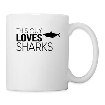 Typ Hai Spruch - Tasse - Weiß - Rechts