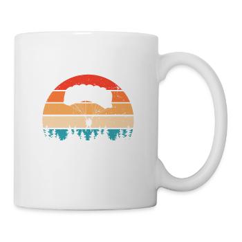 Just A BOY Who Loves Skydiving Cool Retro Skydiver - Tasse - Weiß - Rechts
