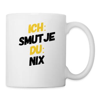 Ich Smutje Du Nix - Koch Segeln Motivation - Mug - white - Right