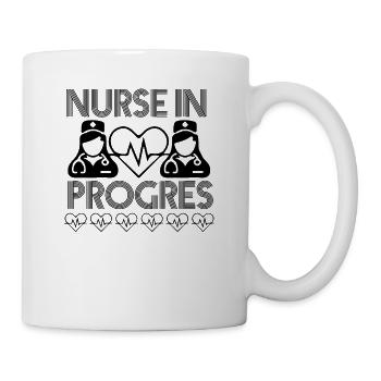 Nurse in Progress - Mug - white - Right