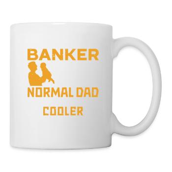 Bänker Bank Geld Banker - Tasse - Weiß - Rechts