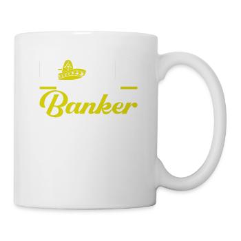 Bänker Bank Geld Banker - Tasse - Weiß - Rechts