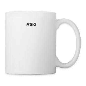 Ski - #ski - Tasse - Weiß - Rechts