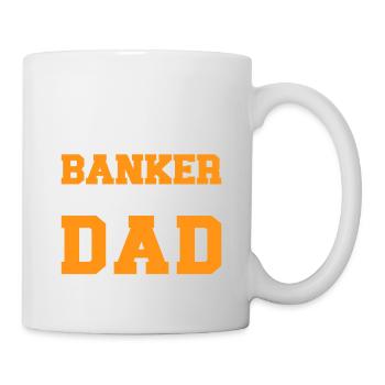 Bänker Bank Geld Banker - Tasse - Weiß - Rechts