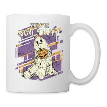 HALLOWEEN C’EST BOO SHEET - Mug blanc - blanc - Droite