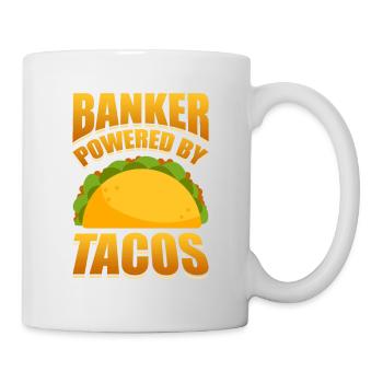 Bänker Bank Geld Banker - Tasse - Weiß - Rechts