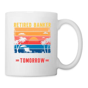 Bänker Bank Geld Banker - Tasse - Weiß - Rechts