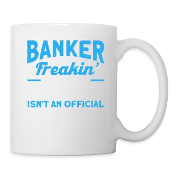 Bänker Bank Geld Banker - Tasse - Weiß - Rechts