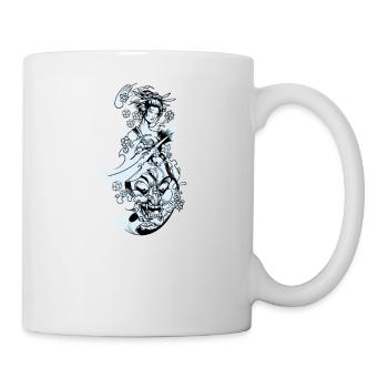 Geisha I Japan Mädchen Anime Motiv für Japanische - Tasse - Weiß - Rechts