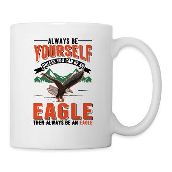 Aigle royal Fauconnier Aigle Reproducteur Aigle - Mug blanc - blanc - Droite