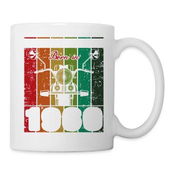 Le meilleur de la moto classique des années 60 née en 1960 - Mug blanc - blanc - Droite