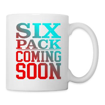 Six Pack à venir 42 - Mug blanc - blanc - Droite