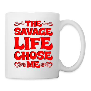 La vie sauvage m’a choisi 11 - Mug blanc - blanc - Droite