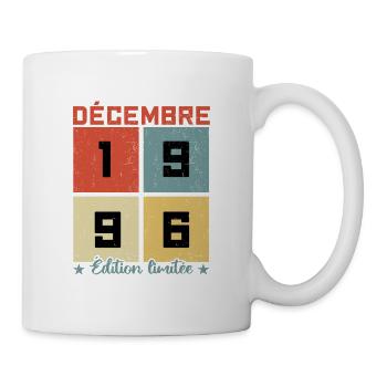cadeau DÉCEMBRE 1996 ÉDITION LIMITÉE - Mug blanc - blanc - Droite