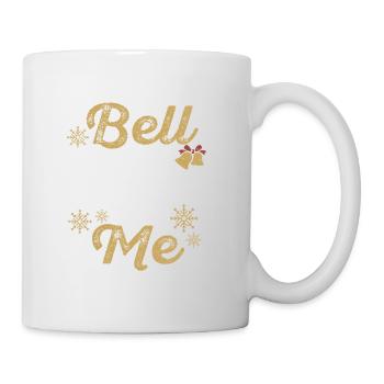 The bell is still ringing for me Xmas PJs - Mug - white - Right
