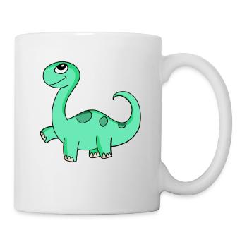 Dinosaur Motif - Mug - white - Right