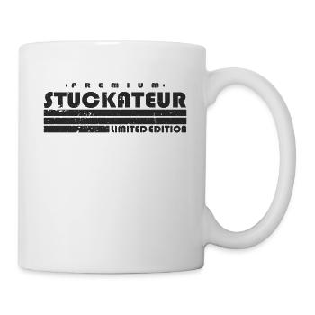 Stuckateur Limited Edition Stuckateurmeister - Tasse - Weiß - Rechts