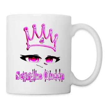 Scorpius queen girl - Mug - white - Right