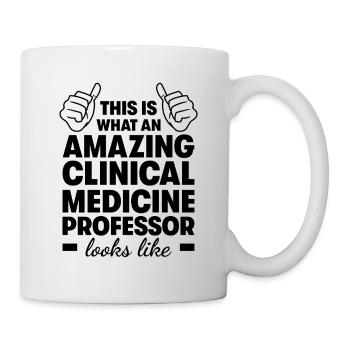 Incroyable professeur de médecine clinique - Mug blanc - blanc - Droite