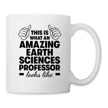 Incroyable professeur de sciences de la Terre - Mug blanc - blanc - Droite