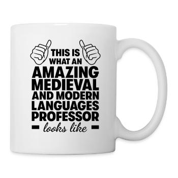 Medieval and Modern Languages Professor - Mug - white - Right