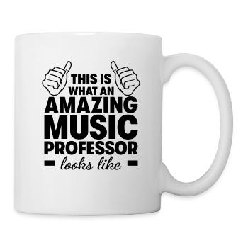 Erstaunlicher Musikprofessor - Tasse - Weiß - Rechts