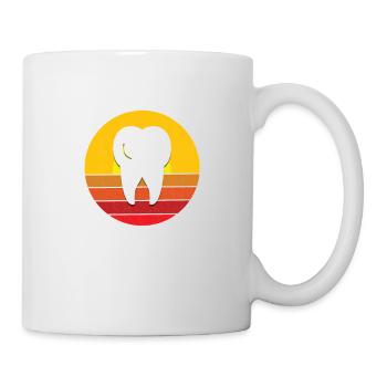Dentiste Cadeau dentaire Étudiant en médecine Dentiste - Mug blanc - blanc - Droite
