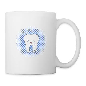 Dentiste Cadeau dentaire Étudiant en médecine Dentiste - Mug blanc - blanc - Droite