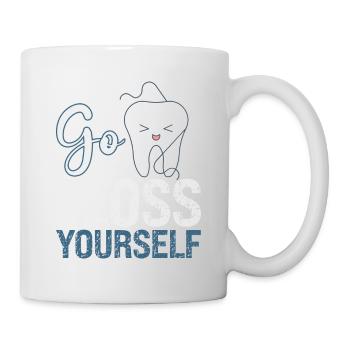 Dentiste Cadeau dentaire Étudiant en médecine Dentiste - Mug blanc - blanc - Droite