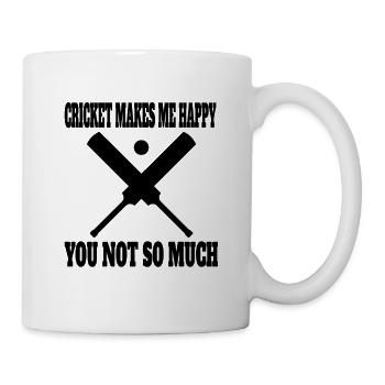 Cricket Team Cricket Gift Saying Cricket Fan - Mug - white - Right