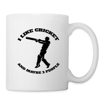 Cricket Saying Cricket Fan Team Cricket Gift - Mug - white - Right